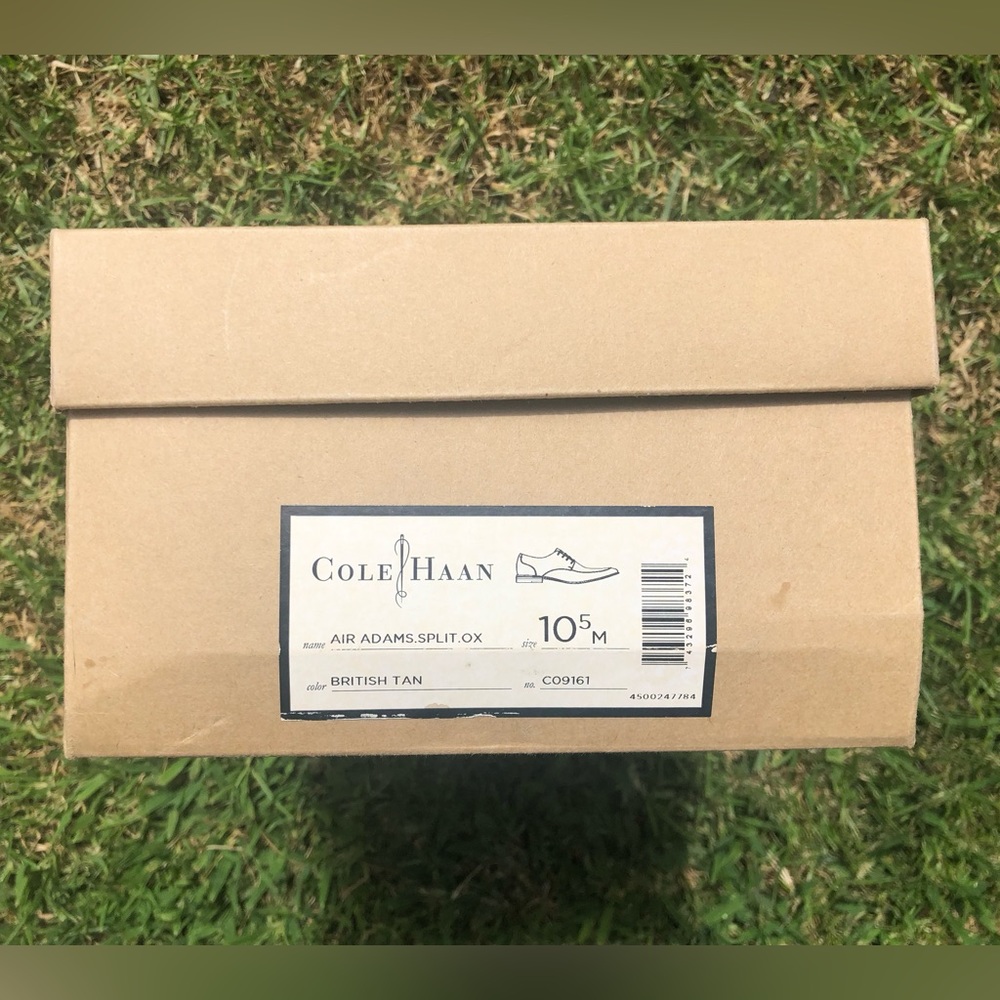 Cole Haan Air Adams Spilt Oxford 10.5; Nike Air technology